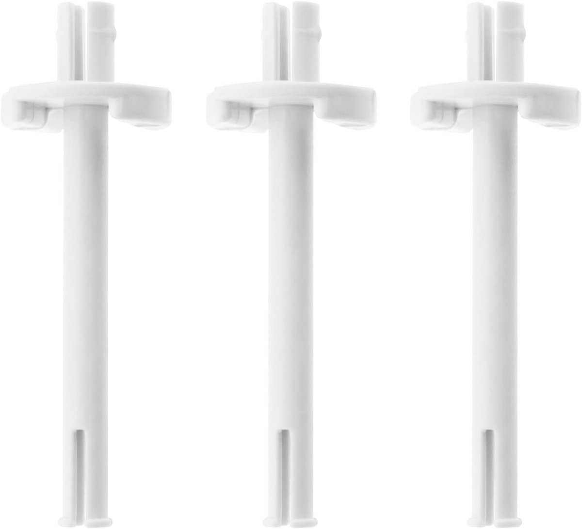 3 Stuks Spoelpennen Vervanging Compatibel met RS2000 Naaimachine - Plastic Garengeleider Accessoires voor Naaimachine Shuttle Frame en Draadnaald