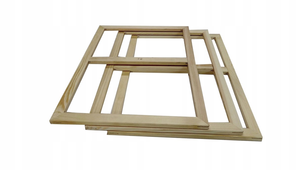 3D Schilderijframe Hout 200x250 cm - Merkloos