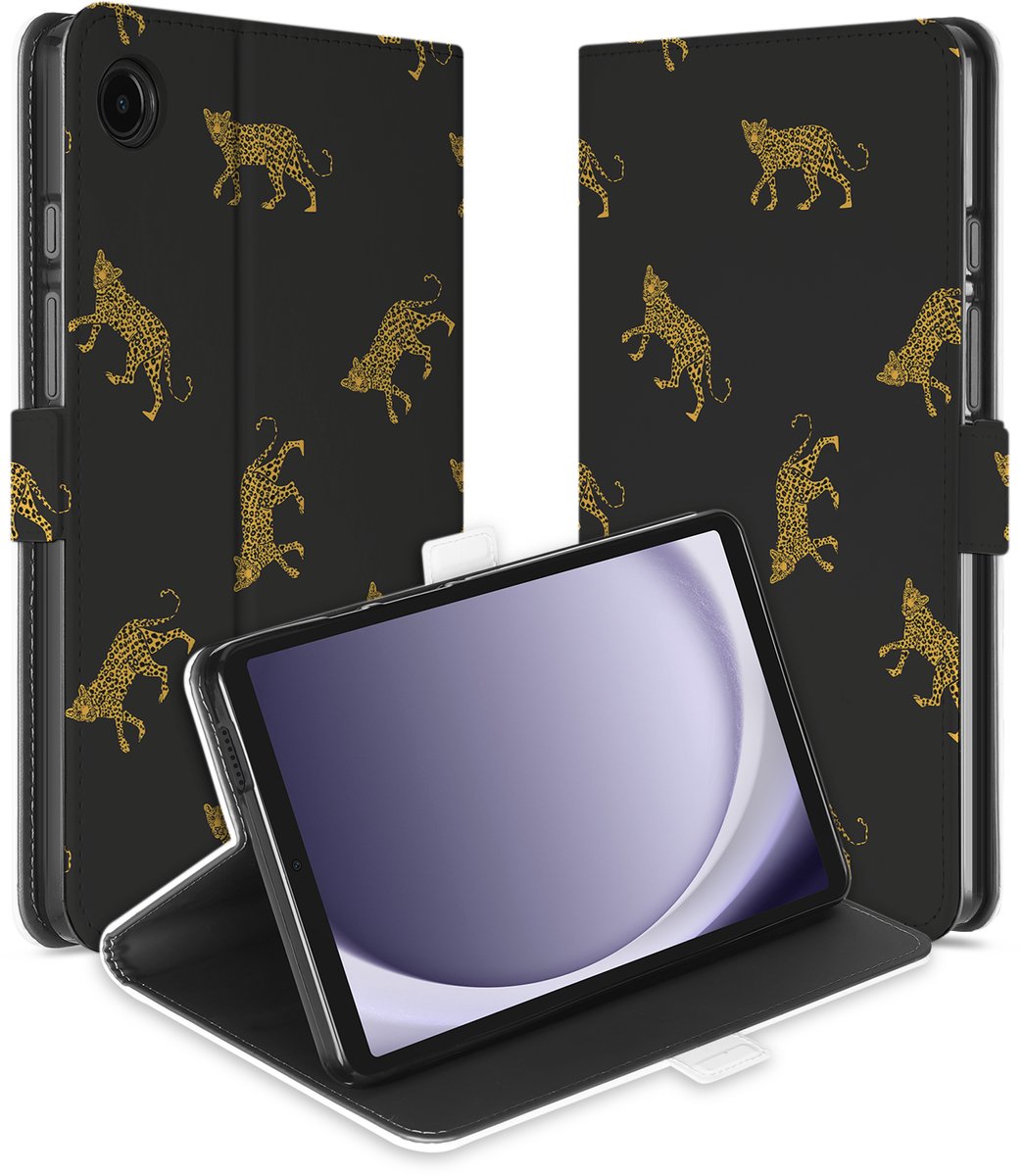 Uniek Samsung Galaxy Tab A11/Tab A9 Tablethoesje Leopards Design | B2C Telecom
