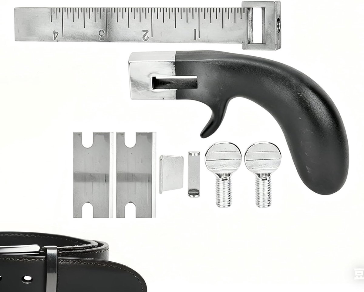 Leren Band Snijder, Professionele Snijtool voor Leren Strips en Riemen, Handgereedschap voor Ambacht en Productie