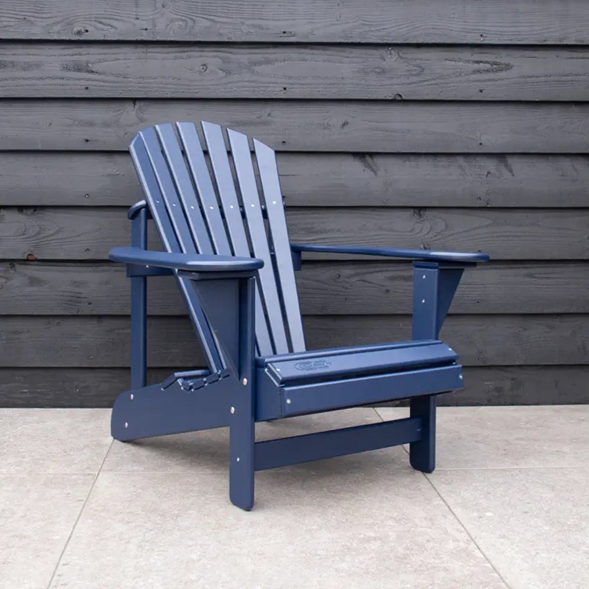 Originele Adirondack Tuinstoel Marine | Kunststof | Marineblauw | 10 jaar garantie | Binnen 2-5 werkdagen geleverd | Canada Comfy Chair