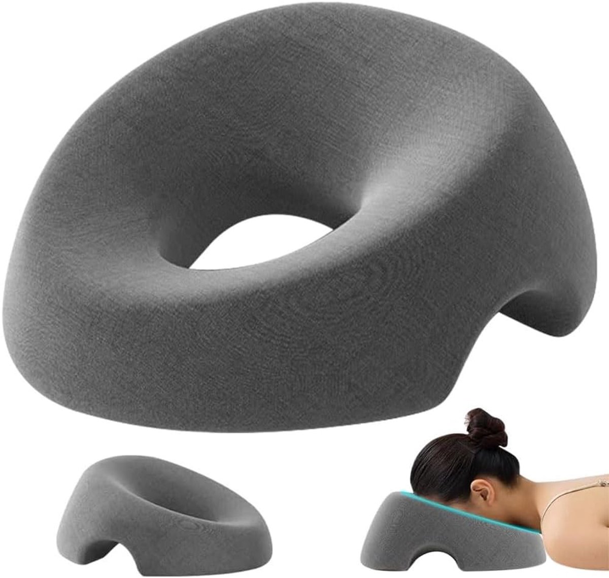 Verstelbaar Massage Kussen voor Gezicht en Hoofd, Ideaal voor Spa's, Salons en Thuisgebruik, Ondersteuning voor Desk en Bed