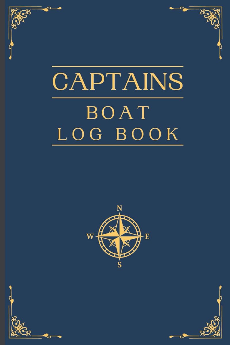 Boat Log Book for Captains to Record their Motor Boating or Sailing Adventures: Capture140 Individual Cruise Trips in - ShopVlot