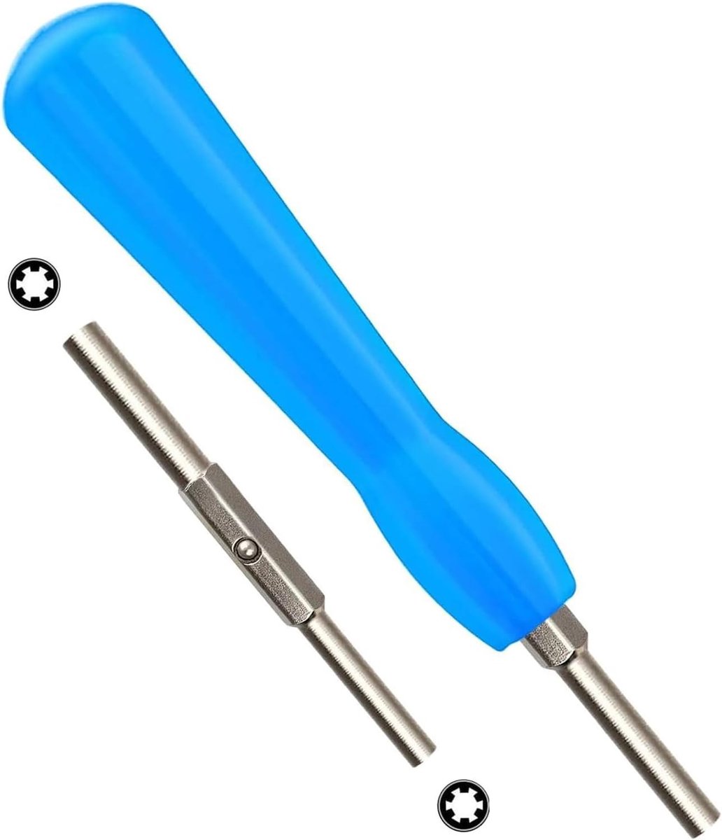 Dubbele Veiligheid Schroevendraaier 4.5 mm en 3.8 mm - Magnetische 2-in-1 Bit voor Reparatie van SNES, NES en N64 Spellen