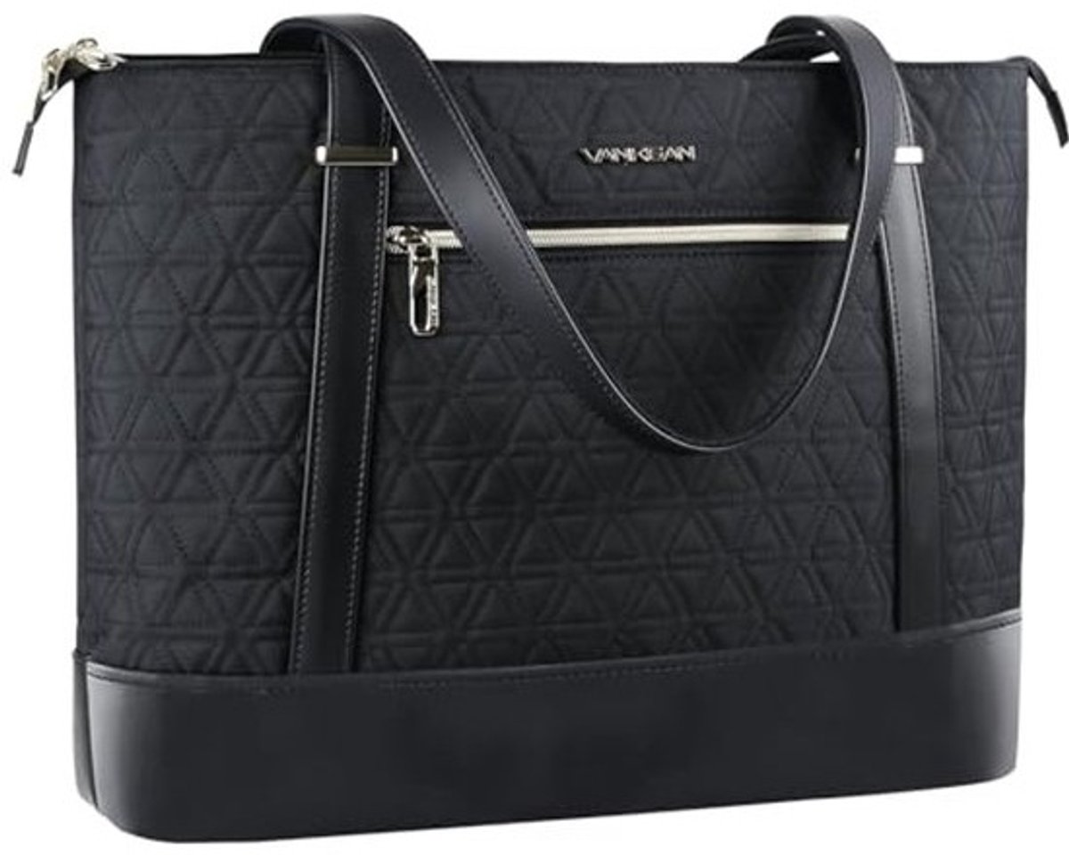Laptop Tote Bag 15.6 Inch met USB-poort en Waterbestendig Design