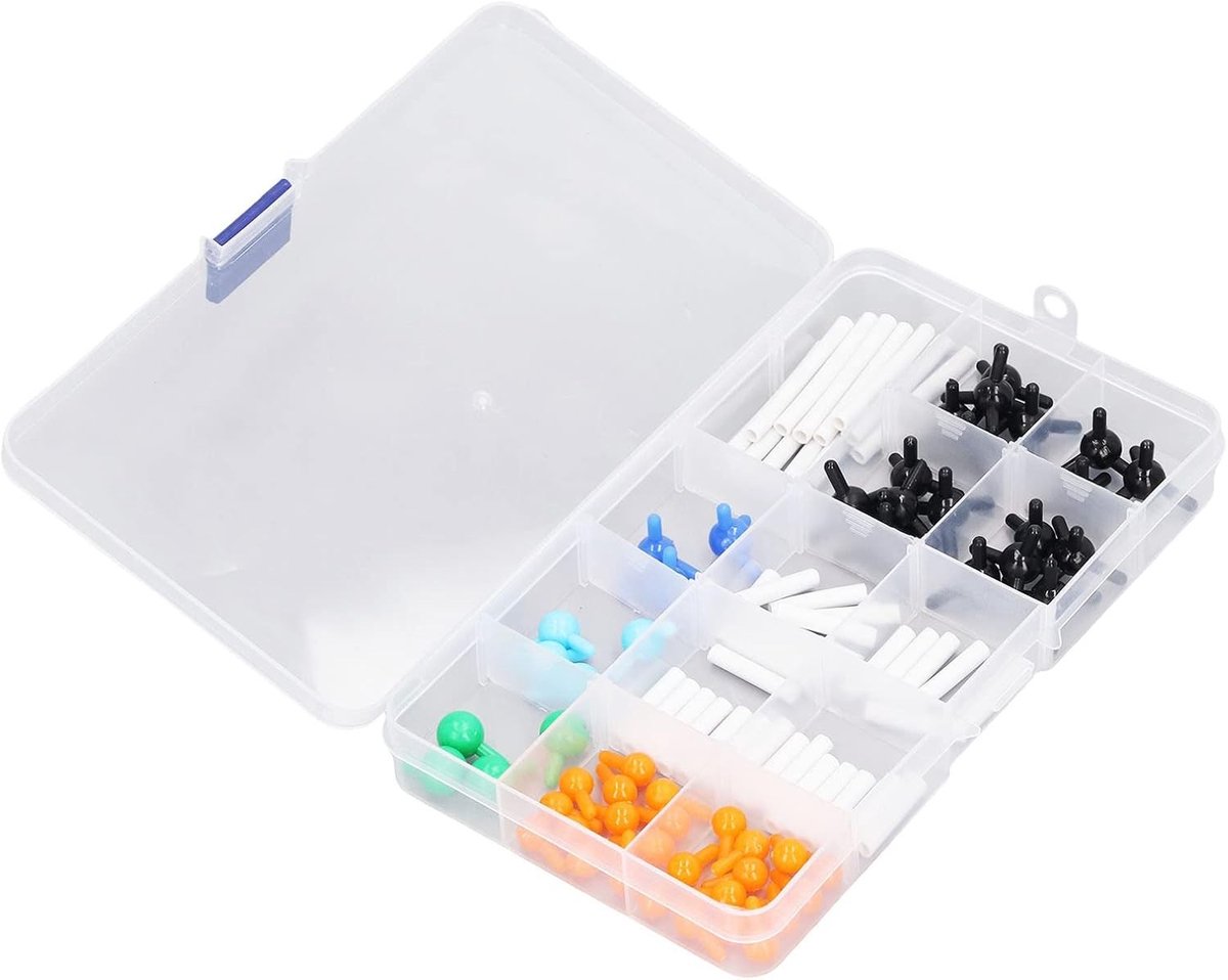 Moleculaire Modelset voor Onderwijs, Inorganic Chemistry, Leuke en Kleurige Lesmaterialen, Eenvoudig te Demonteren en Ideaal voor het Klaslokaal
