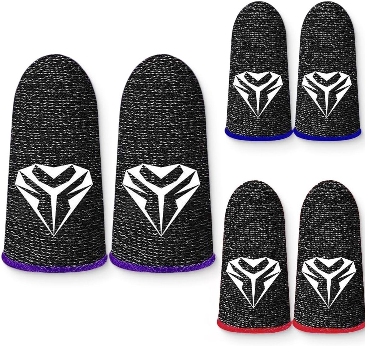 Draagbare vingerhandschoenen voor mobiele games, sweatproof en anti-drying, geschikt voor PUBG en andere game telefoons