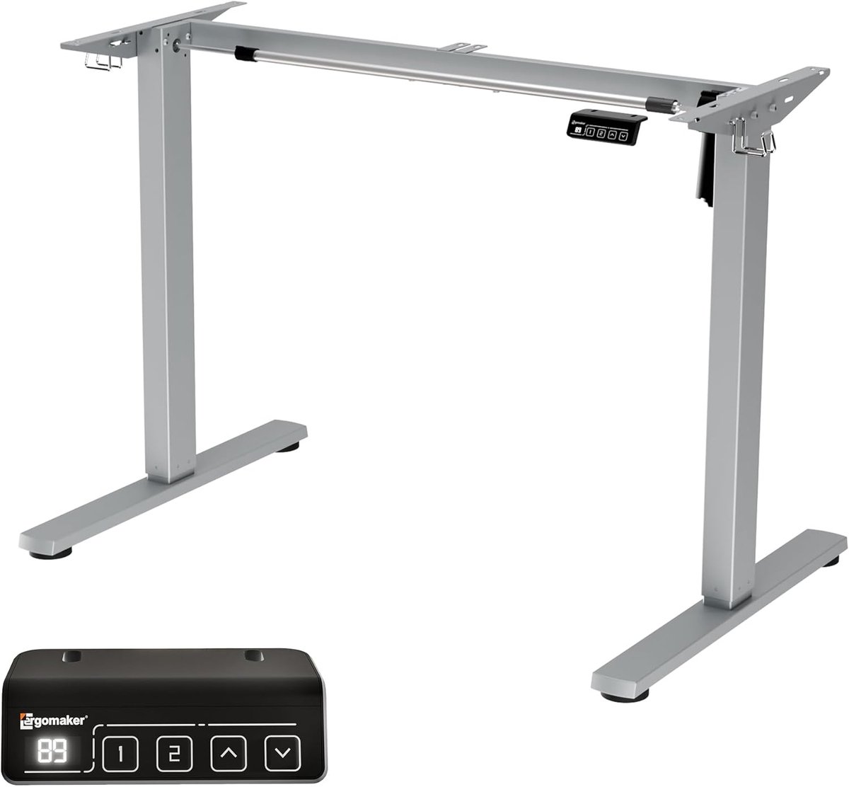 ERGOMAKER staande bureauframe, In hoogte verstelbaar, elektrische zit sta Bureau Tafelframe, met automatisch geheugen - ShopVlot