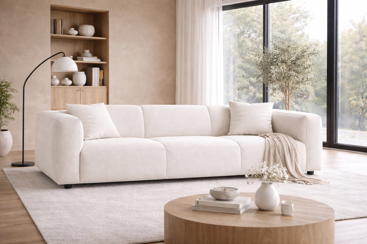 Virello Sofa – Koningstijl – Luxe Design Bank – Moderne Sofa – Comfortabele Bank voor Woonkamer