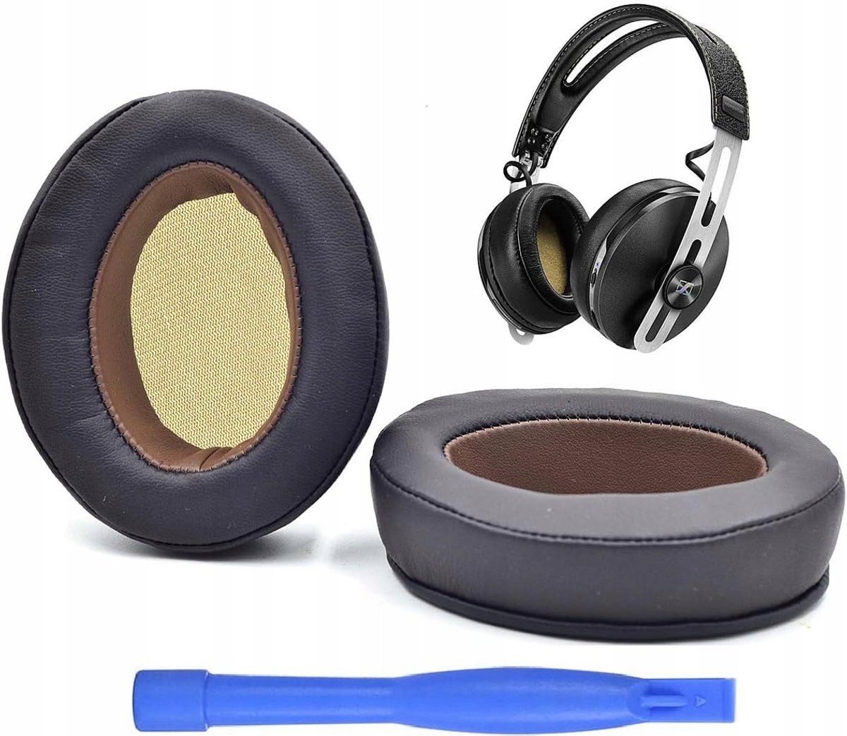 Oorkussens Sennheiser Momentum 1.0 - Bruin, 2 stuks