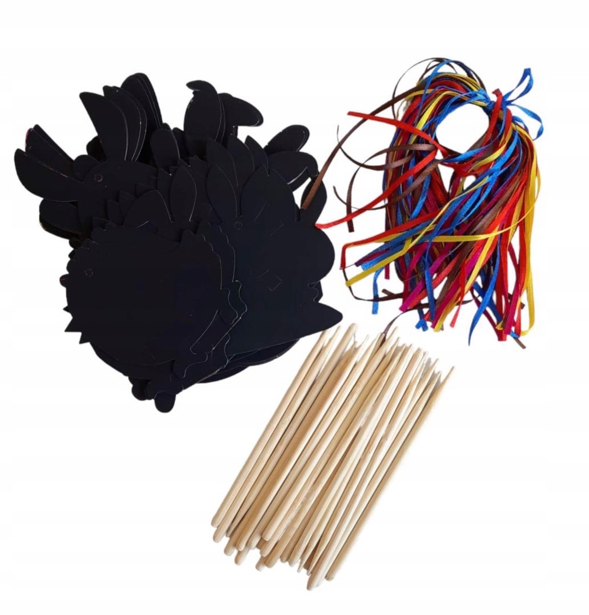 Paas Decoratie Krasloten DIY Set - 48 stuks