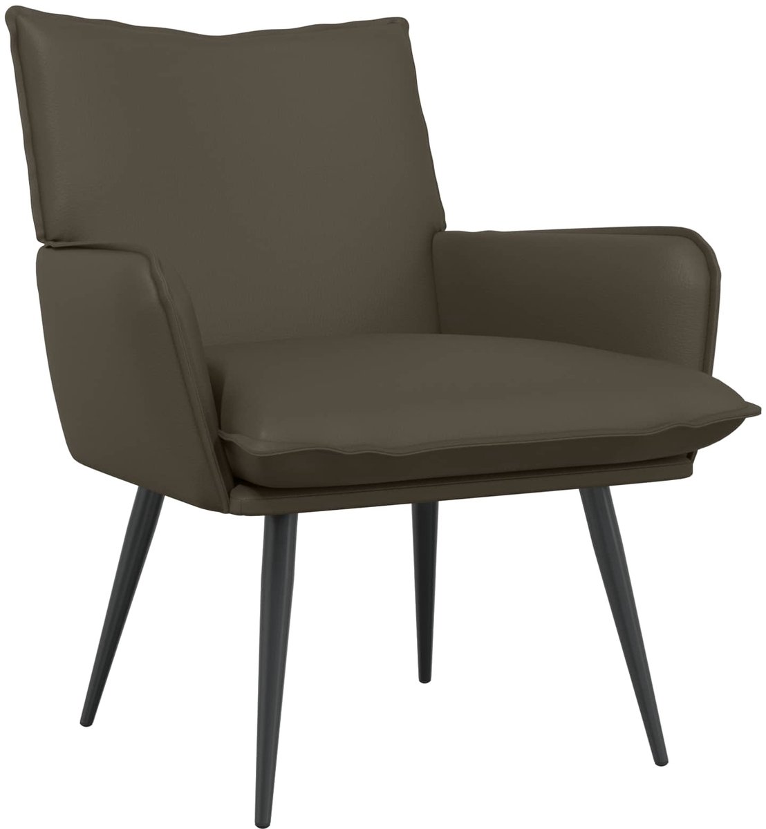 vidaXL - Fauteuil - Grijs - Kunstleer