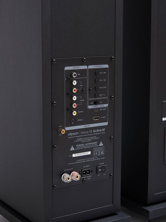 Elipson Horus 11F Active BT - Zwart — afbeelding 2