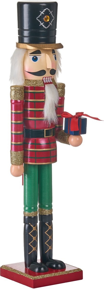 RODSJON - Decoratief figuur - Rood - Dennenhout