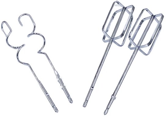 Handmixer - 400 W - 5 snelheden en turbofunctie - RVS gardes en deeghaken van Eisenbach — afbeelding 5