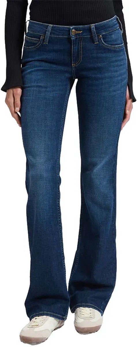 Lee Jessica Bootcut Fit Lage Taille Jeans 25 31 Vrouw Vintage Sandstorm