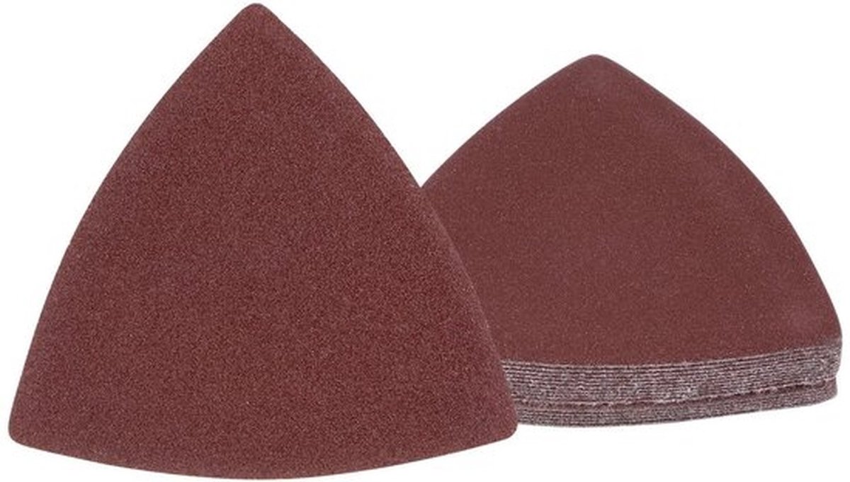 Schuurpapier Driehoek 180 - Schuurpapier Set - Schuurpapier 125mm - Schuurpapier Fijn - Schuurpapier Aluminiumoxide - Geschikt voor Polijsten - Schuurvellen
