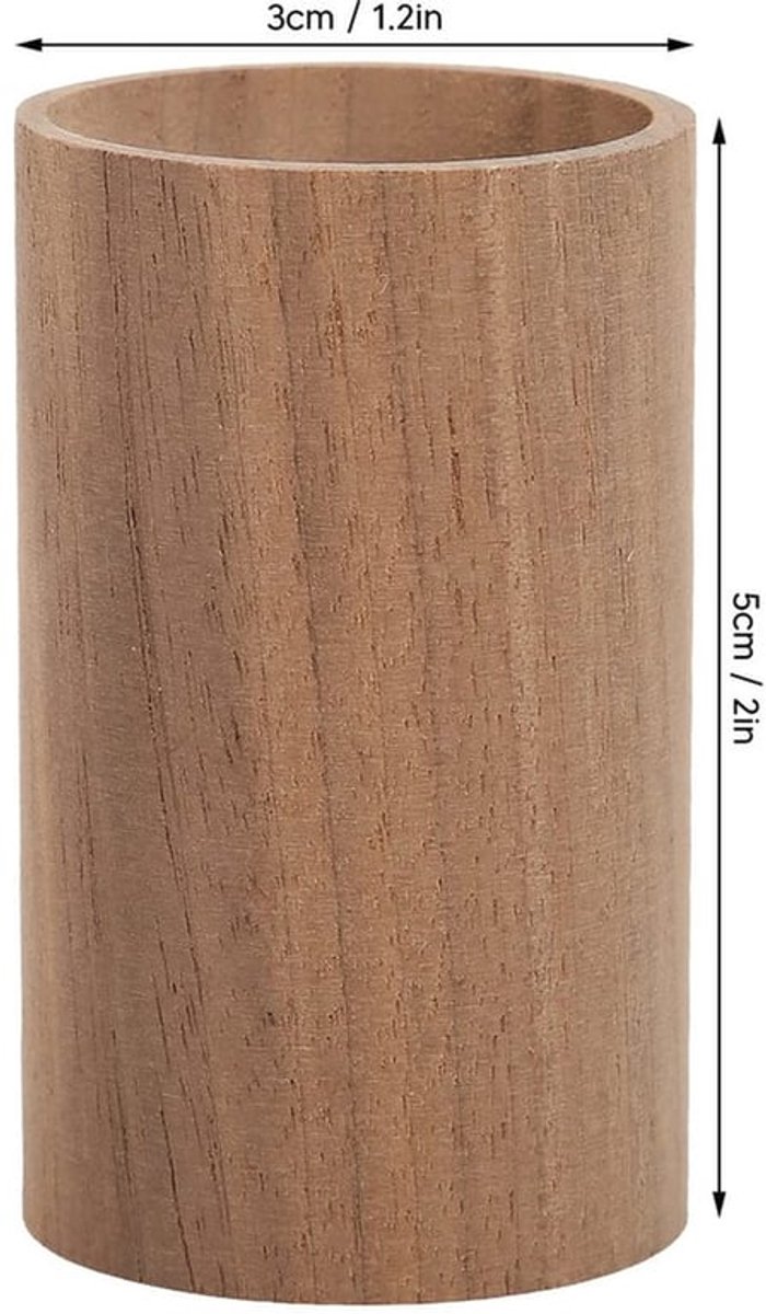 Etherische Olie Diffuser - Aromatherapie - Houten - Zwarte Walnoot - Essentiële Olie Diffuser - Voor Slaapkamer - Geschikt voor Thuis