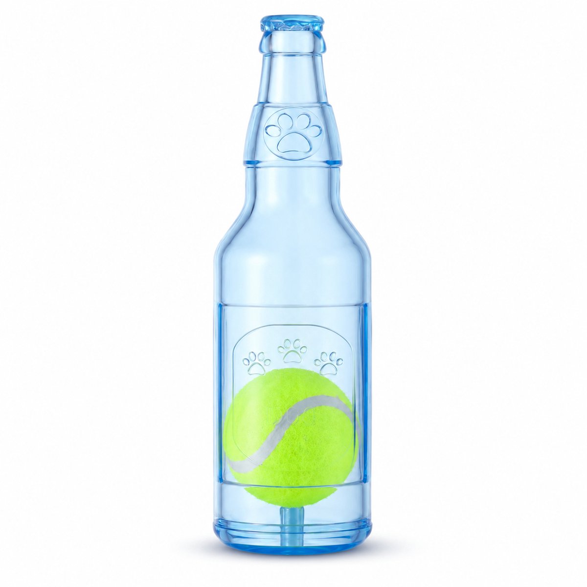 Harley - Interactieve Hondenspeelgoed - Fles met Bal voor Honden en Katten - Interactieve Knetterbal - Hondenspeelgoed & Kauwspeelgoed - Duurzaam Speelgoed - PUPTENN