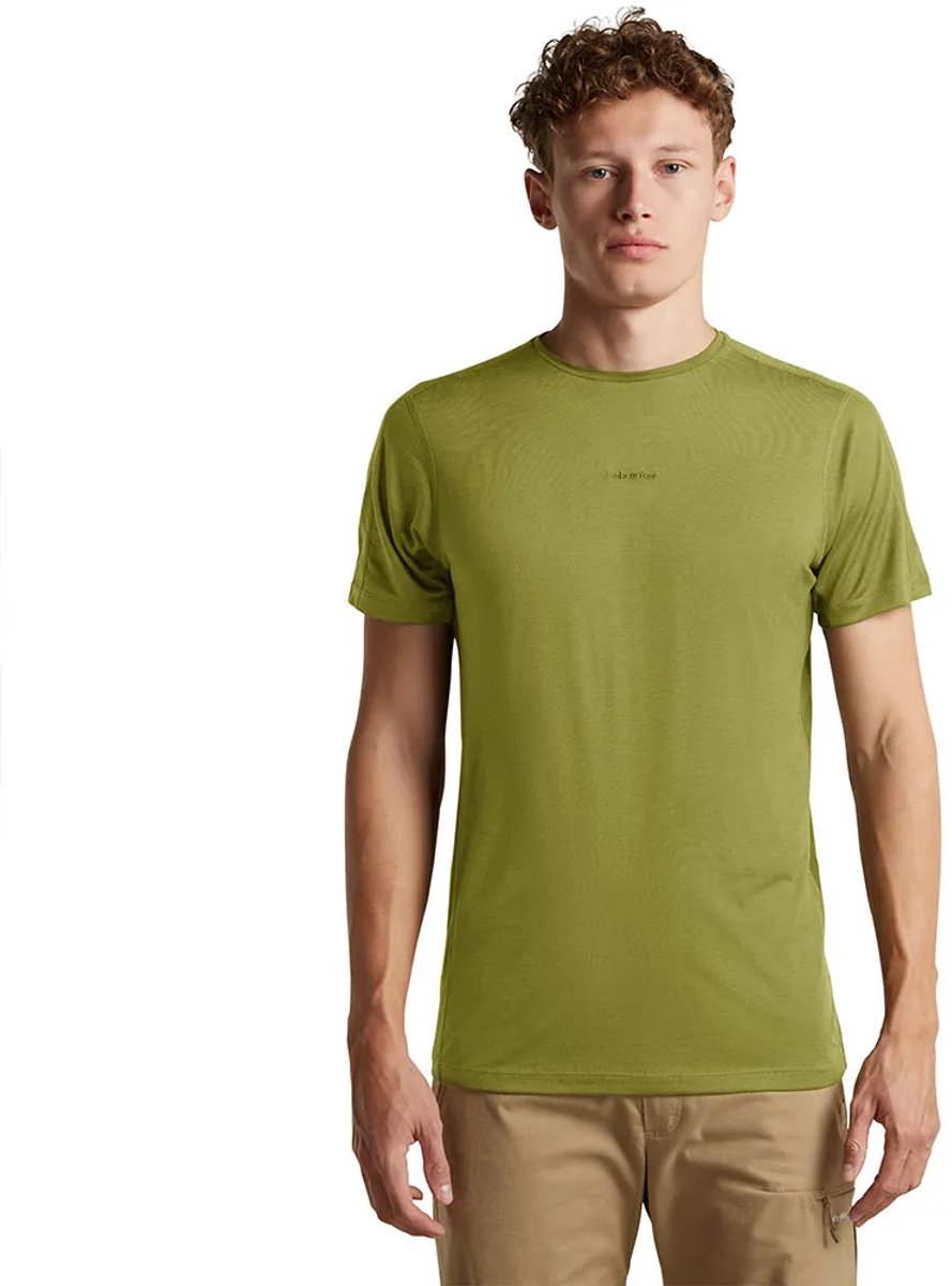 Icebreaker 125 Cl Sphe Block T-shirt Met Korte Mouwen Groen L Man