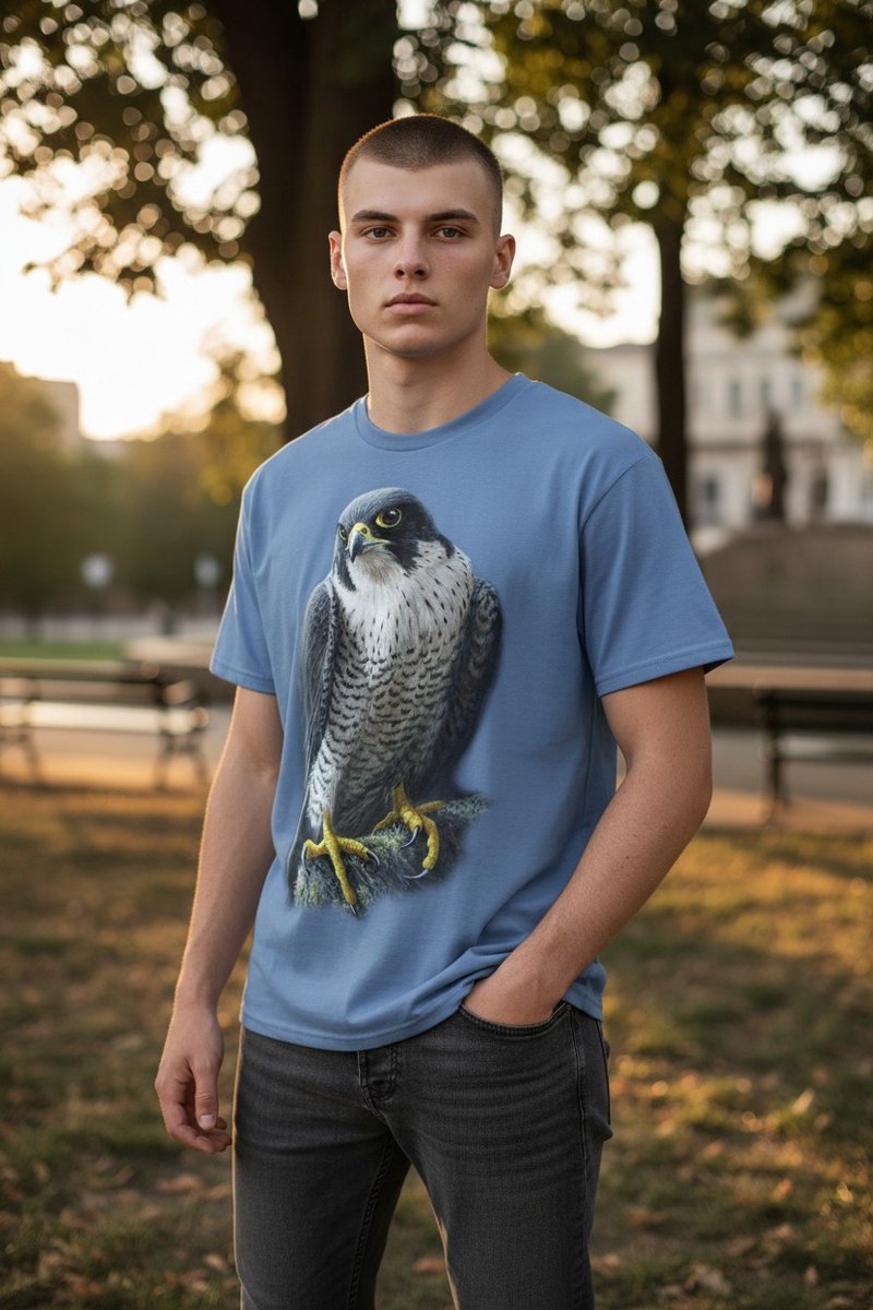 Slechtvalk Peregrine The Coloured House T-shirt 4XL