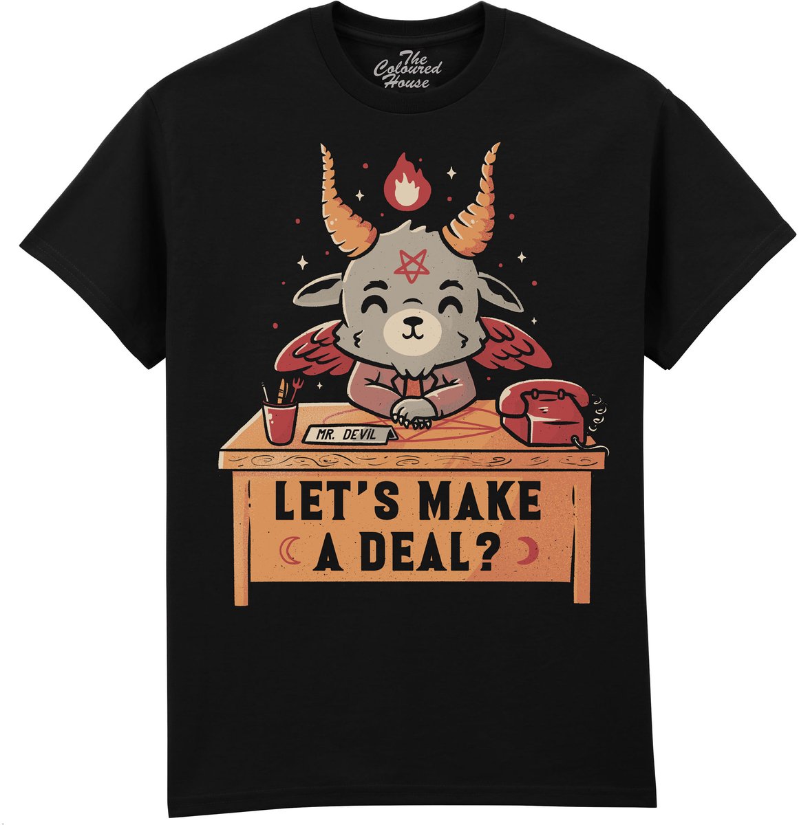 Lets Make A Deal The Coloured House T-shirt M