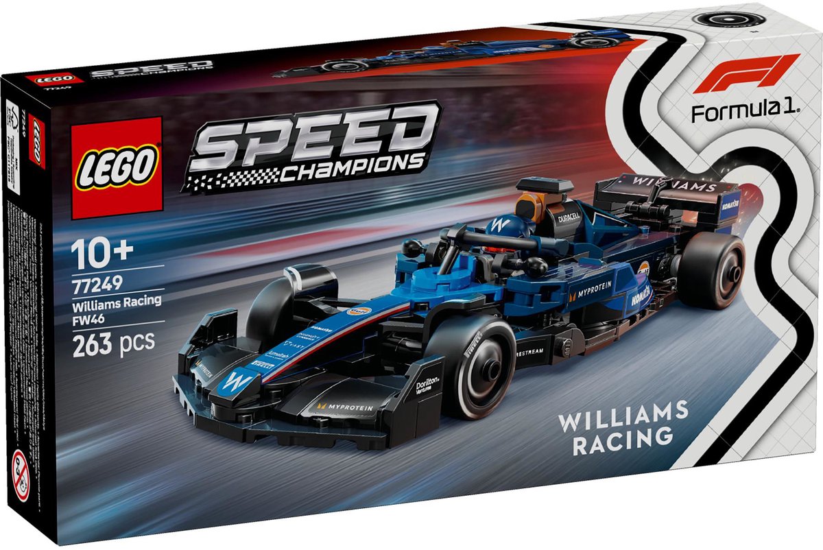 LEGO 77249 Speed Champions Williams Racing FW46 F1  racewagen