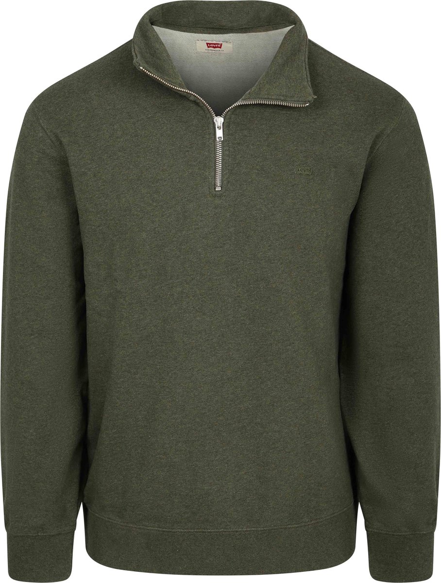 Levi’s Sweat Half Zip – Heren Quarter zip Groen