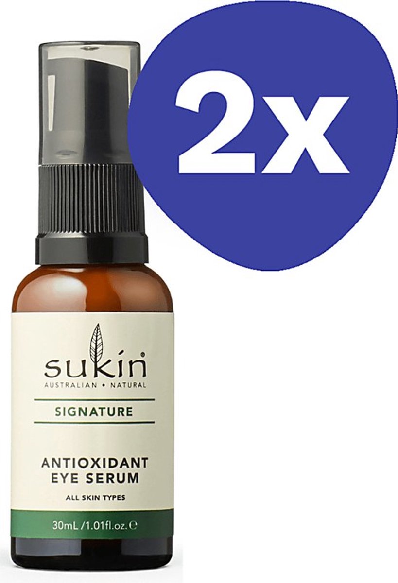 Sukin Antioxidant Eye Serum (2x 30ml)