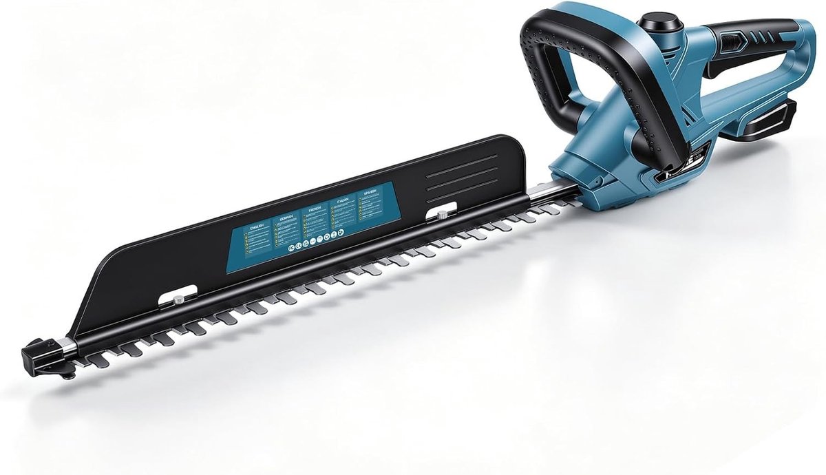 Accu-heggenschaar - Draadloos - 52 cm - Borstelloze Motor - Voor Tuinonderhoud