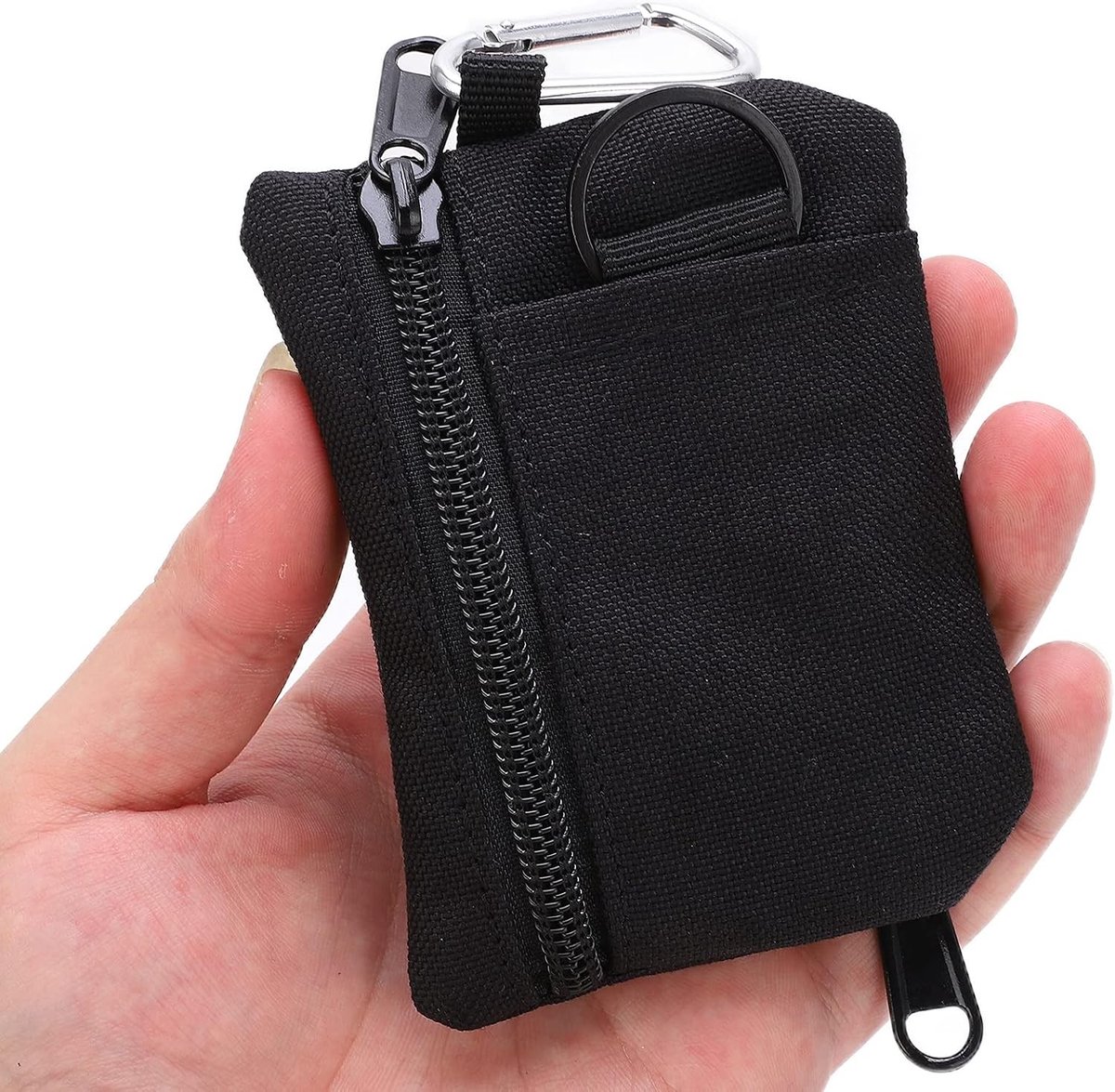 Compacte EDC pouch voor dagelijks gebruik, draagbare tas met rits, tactische en duurzame tool bag, ideaal voor outdoor en avontuur