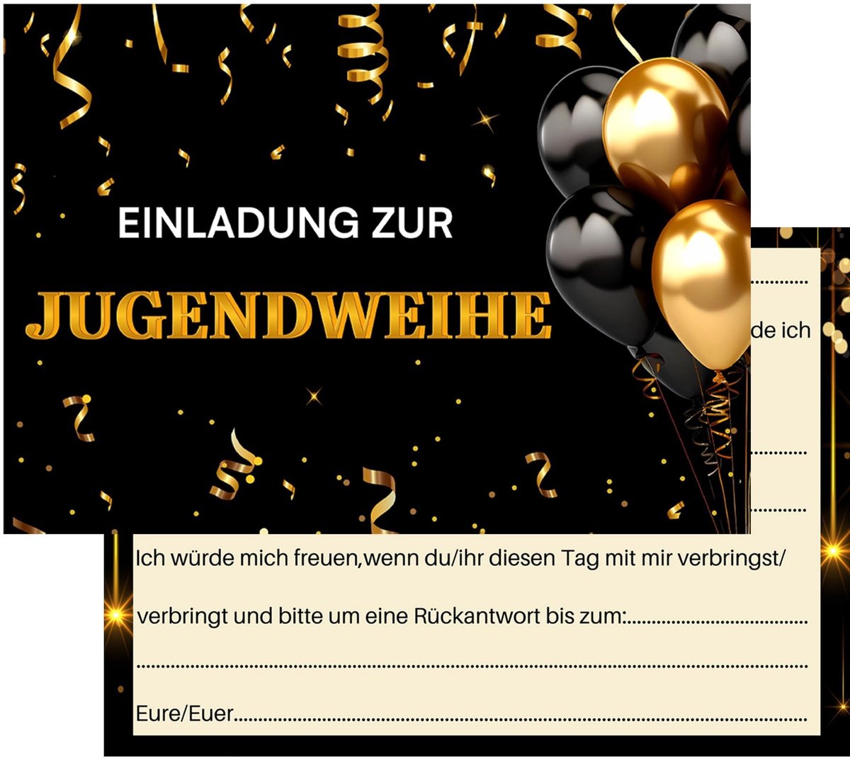 Solidchoice - Uitnodigingskaarten voor Jeugdwijding met Envelop
