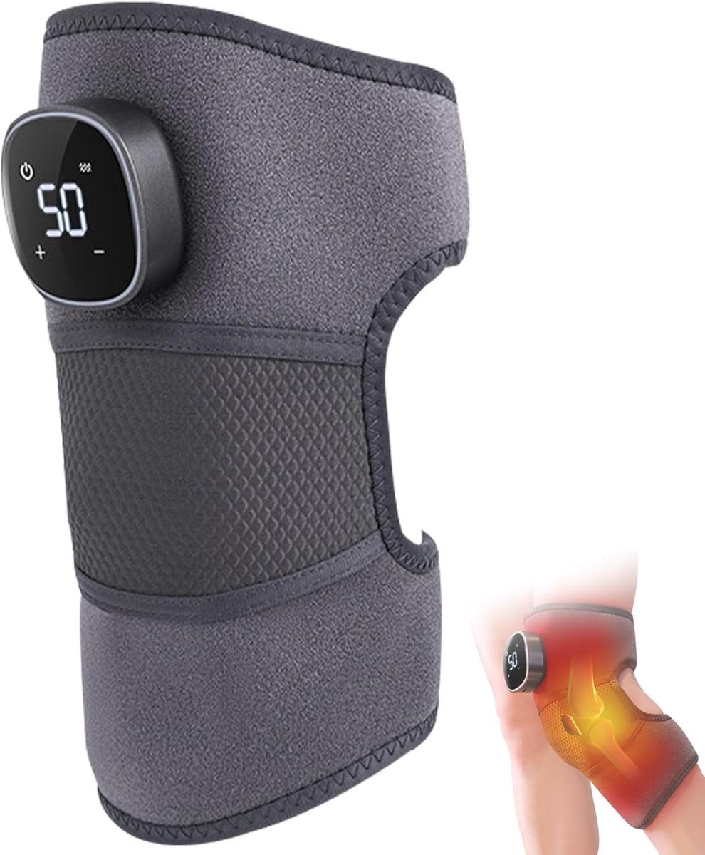 Verwarmde stimulator voor gewrichtspijn en herstel - Drievoudige verlichtingsmethode voor verbeterd comfort en ontspanning - 1 stuks