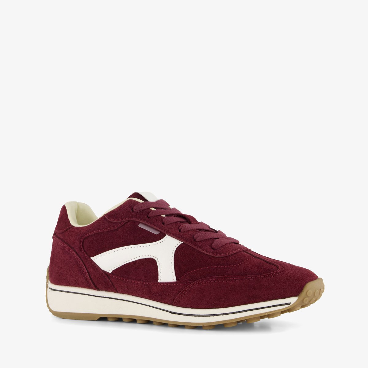 Blue Box dames sneakers bordeaux rood - Maat 36 - Uitneembare zool