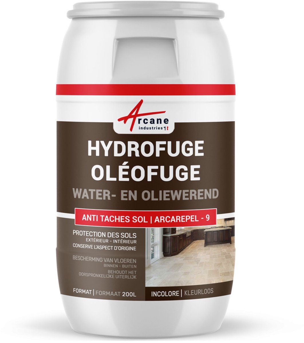 Waterafstotende olieafstotende, waterafstotende impregnering travertijn en poreuze vloeren: ARCAREPEL - 9