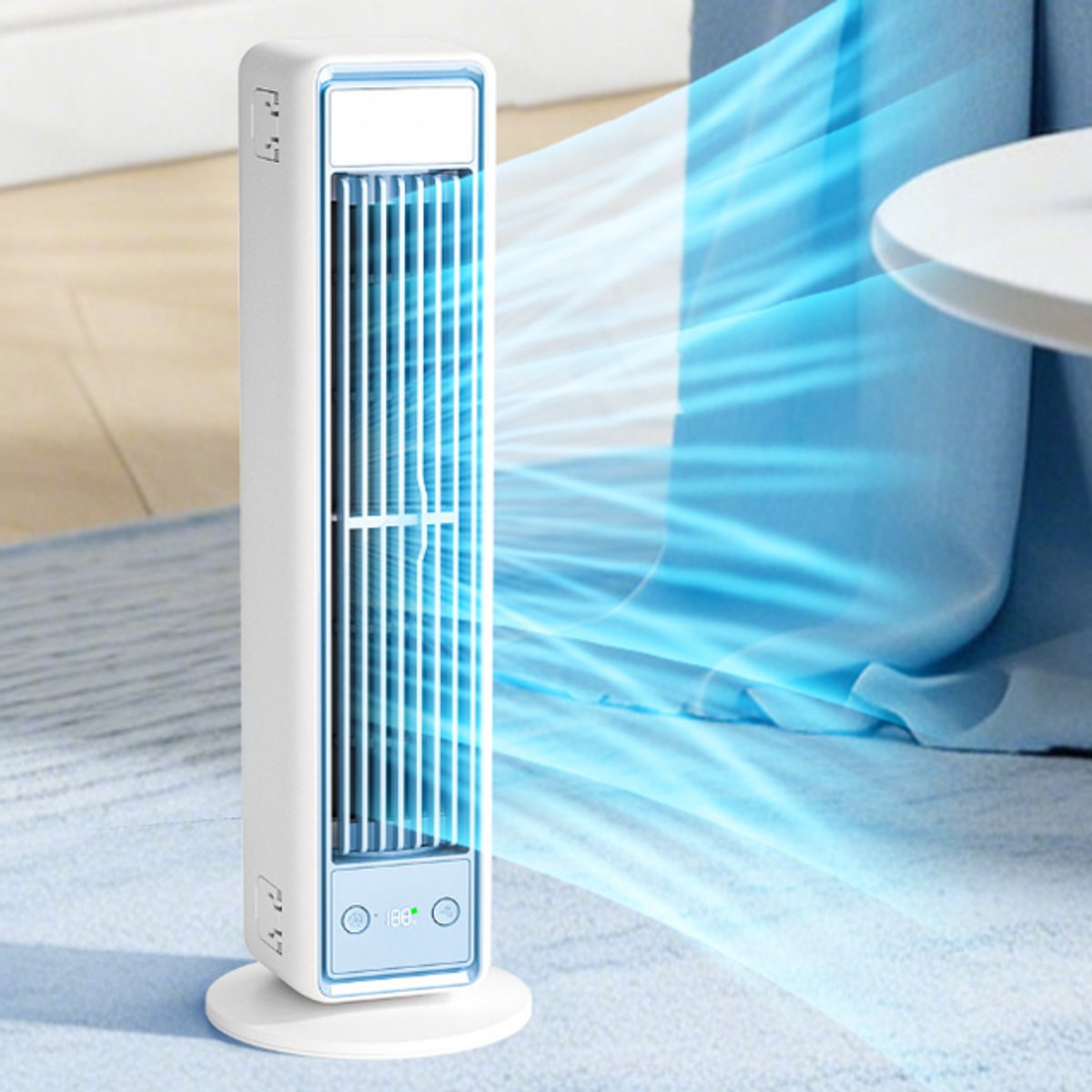 Crestara Sales Bladeloze torenventilator - Tafelventilator thumbnail 5