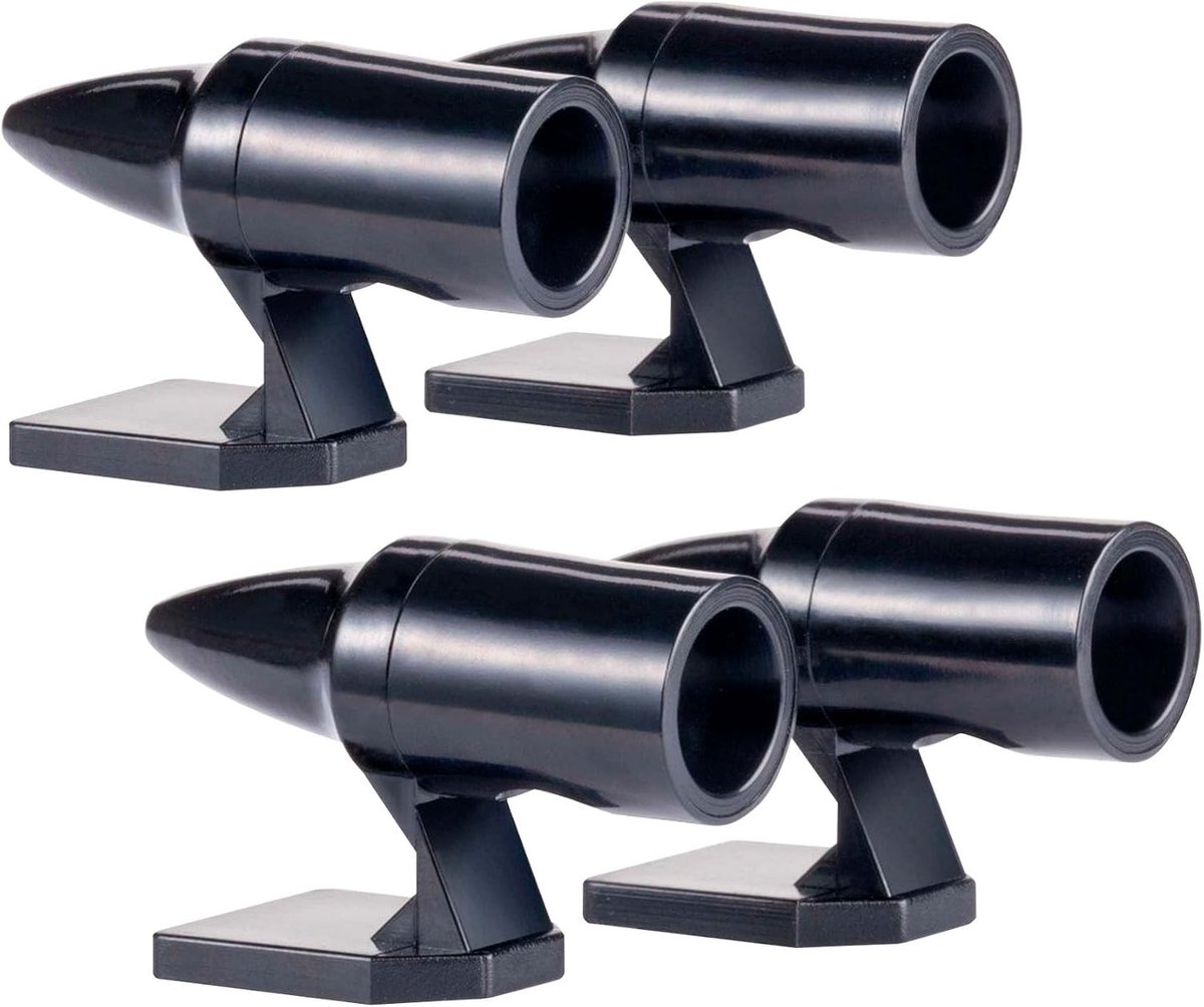 Ultrasoon hondenfluitje - Wit - Set van 4 - Ultrasone Dierenverjager voor Auto - Universeel Gebruik