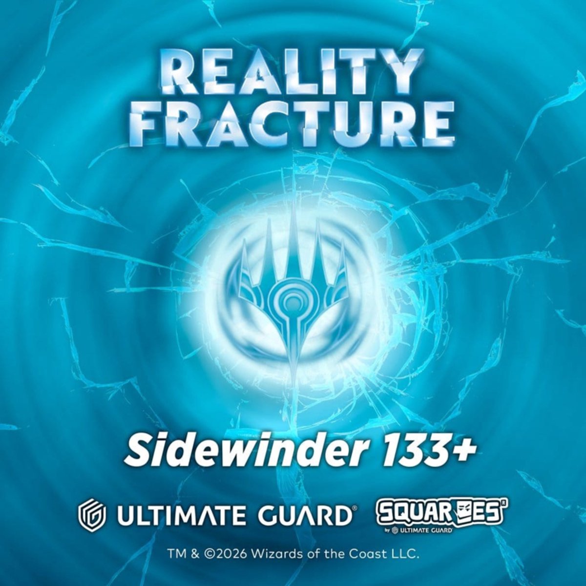 Ultimate Guard Sidewinder 133+ Xenoskin Magic: The Gathering "Reality Fracture" - Blue Rare 1