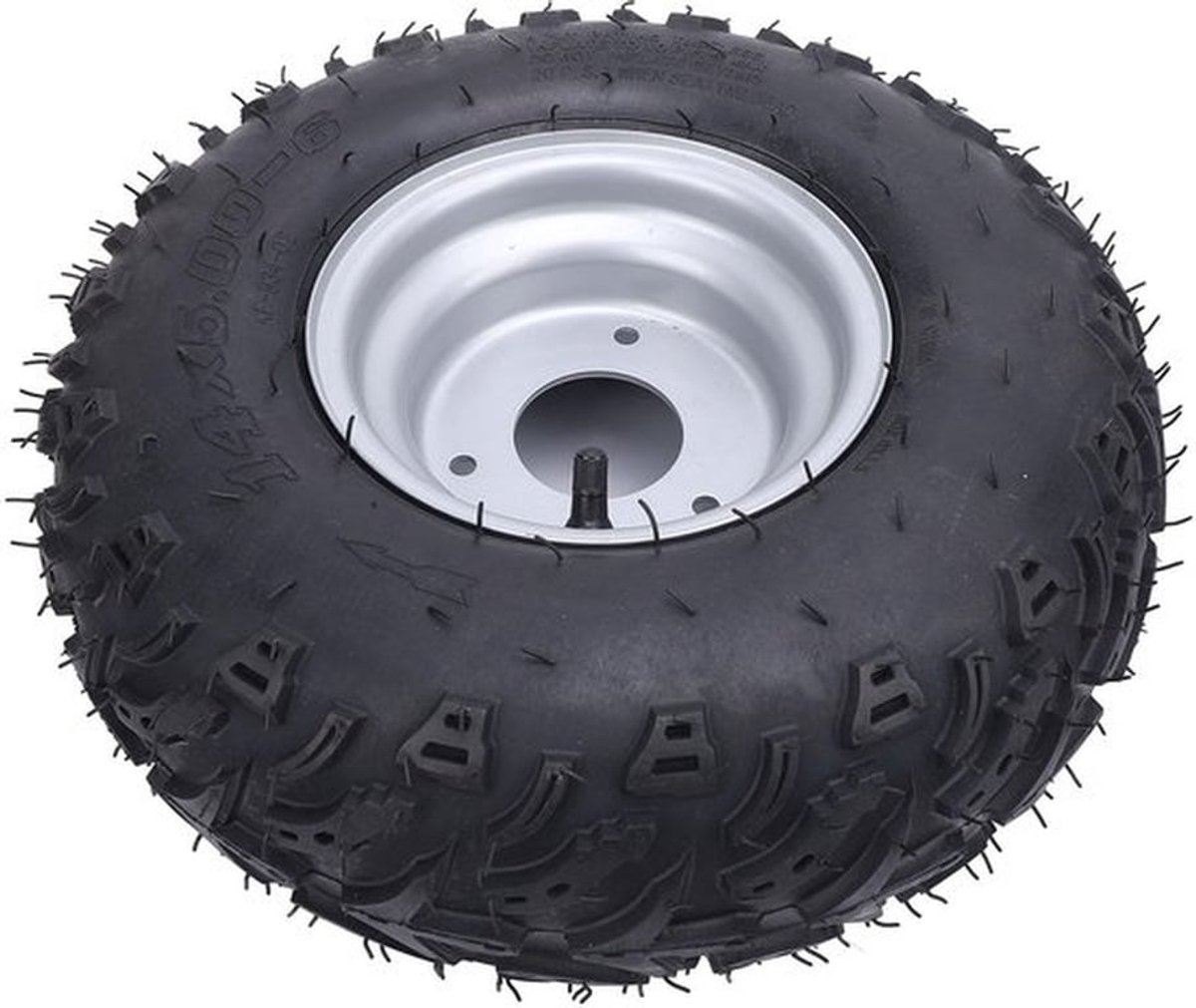 Band 14x5.00-6 Tubeless - Explosieveilige 6 Inch - Duurzame Rubbercompound - Slijtvaste Ply-Constructie - Offroad Grip - Innovatief Loopvlakpatroon - Vacuümband