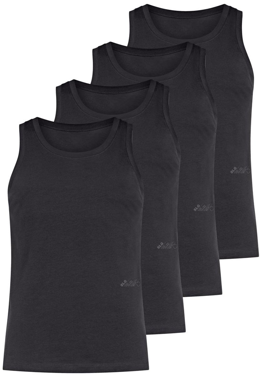 sloggi Heren onderhemd 4 pack SLG Base