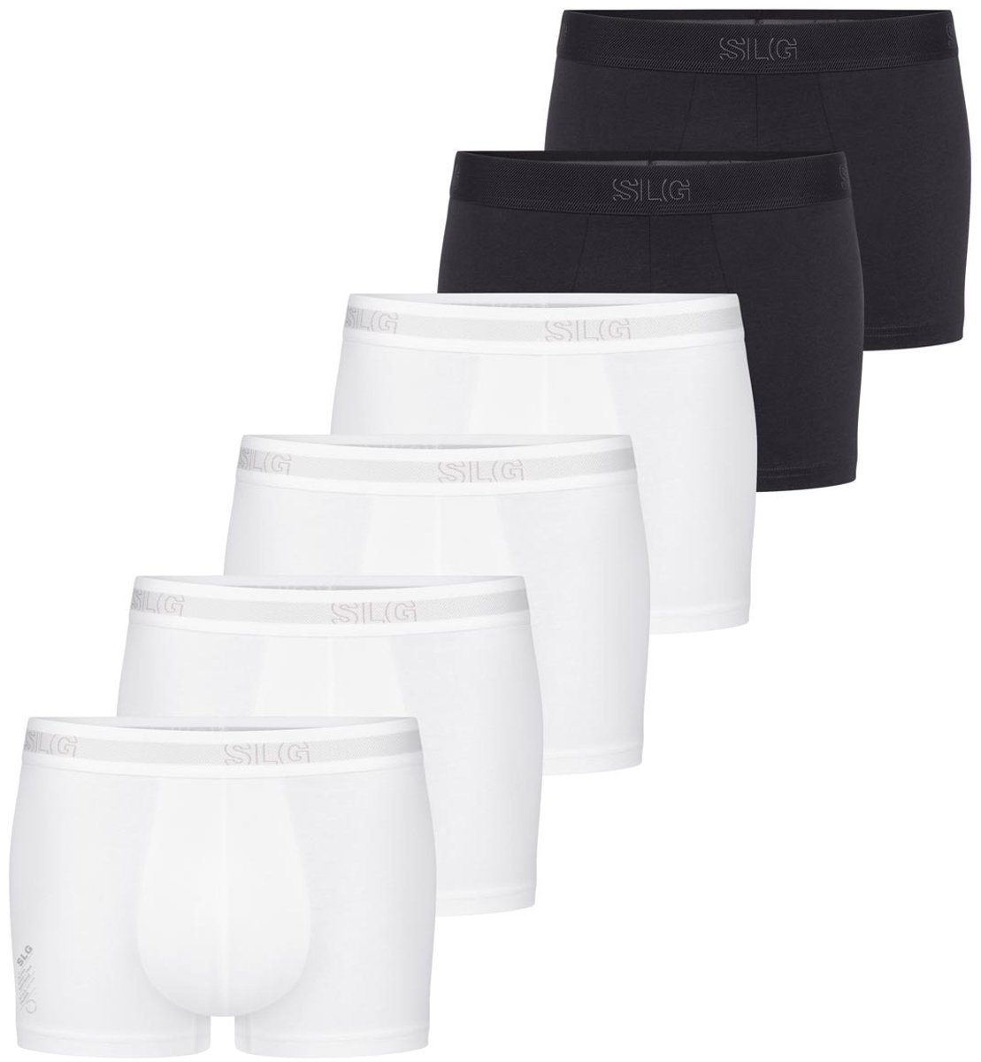 sloggi Heren retro short / pant 6 pack SLG Base