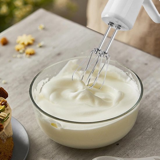 Mixer Accessoires - Kloppers Set - Bakken en Koken - Roestvrij Staal - 2 Stuks - Zilverkleurig — afbeelding 5