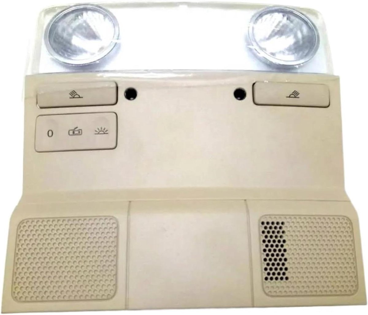 Plafondlamp Leeslamp - Binnendaklamp Daklamp - Interieur Verlichting - Stabiele Eigenschappen - 1 stuk - Beige Rood Licht