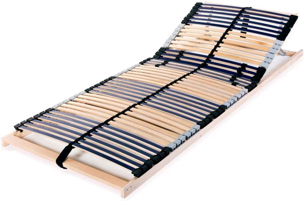 Eenpersoonsbed Bodem - Lattenbodem - Comfortabele Rust - 7 Comfort Zones - 80x200 cm - Niet Specific