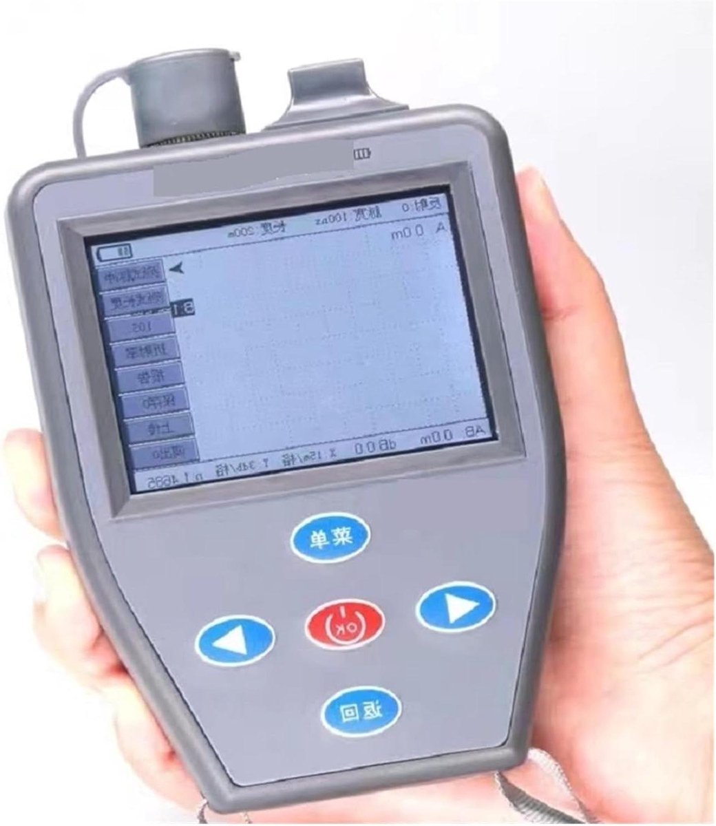 Vezel Tester - Netwerk Analysator - Glasvezel Onderhoud - Multifunctioneel Meetinstrument - 30 dB Bereik - Zwart