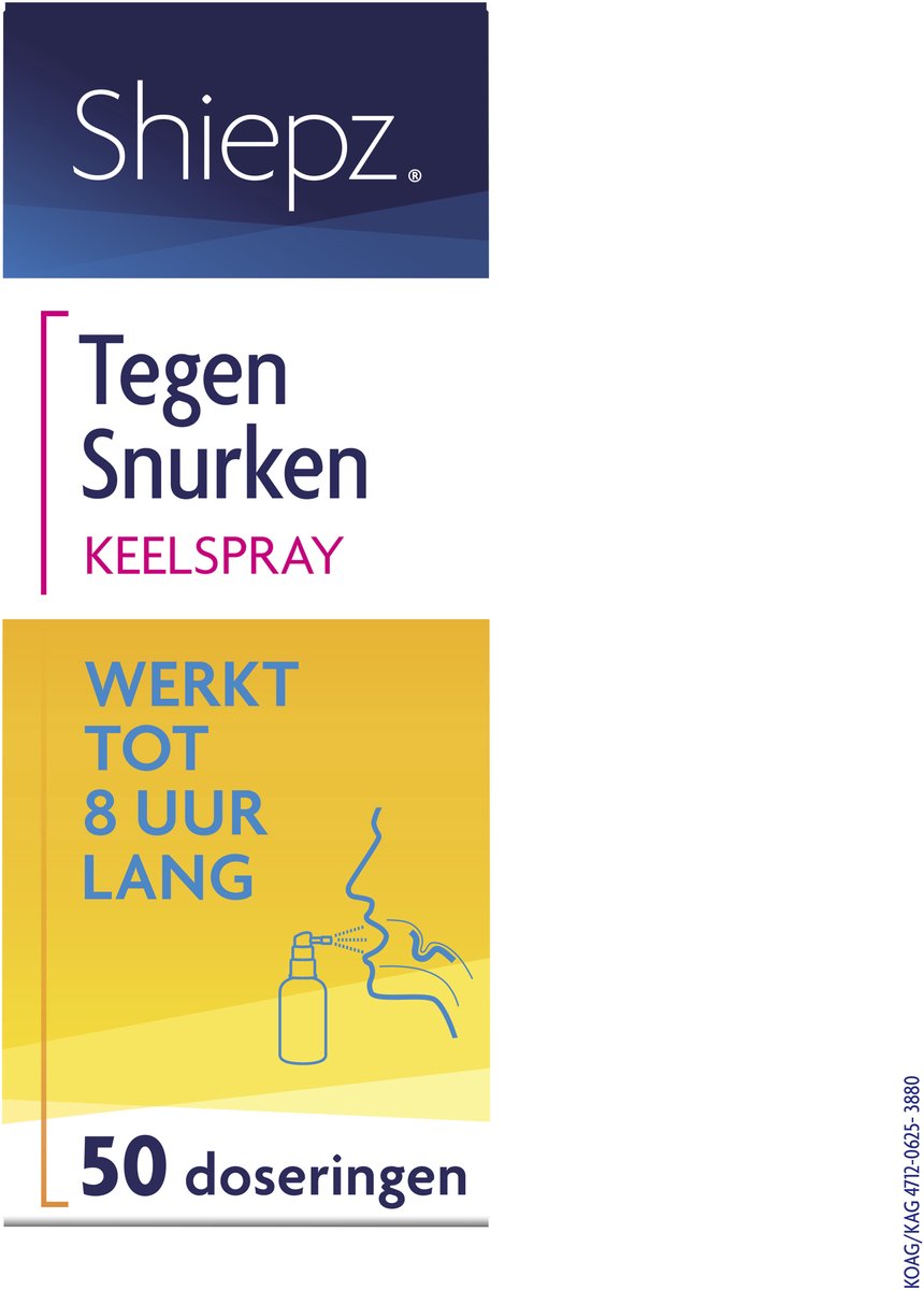 Shiepz Tegen Snurken Keelspray productafbeelding