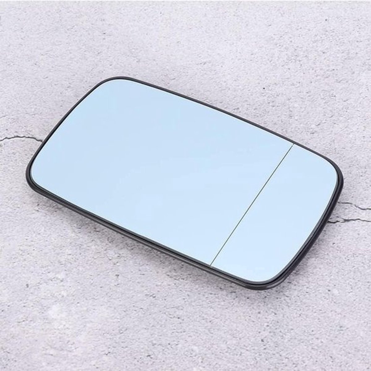 Verwarmde Vleugelspiegel Glas - Elektrisch - Zijspiegel Defoggerspiegel - Rechtszijde - Passagierzijde - Geschikt voor 3-serie E46 1998-2005.