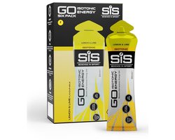 SIS GO Isotonic Energy Gels (6x60ml) Lemon & Lime - Energie & Uithoudingsvermogen - Energie Gels