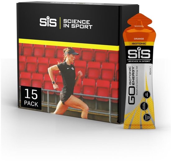 Science in Sport - SiS Go Isotonic Energygel - Energie gel - Isotone Sportgel - Orange Smaak - 15 x 60ml van Science in Sport — afbeelding 5