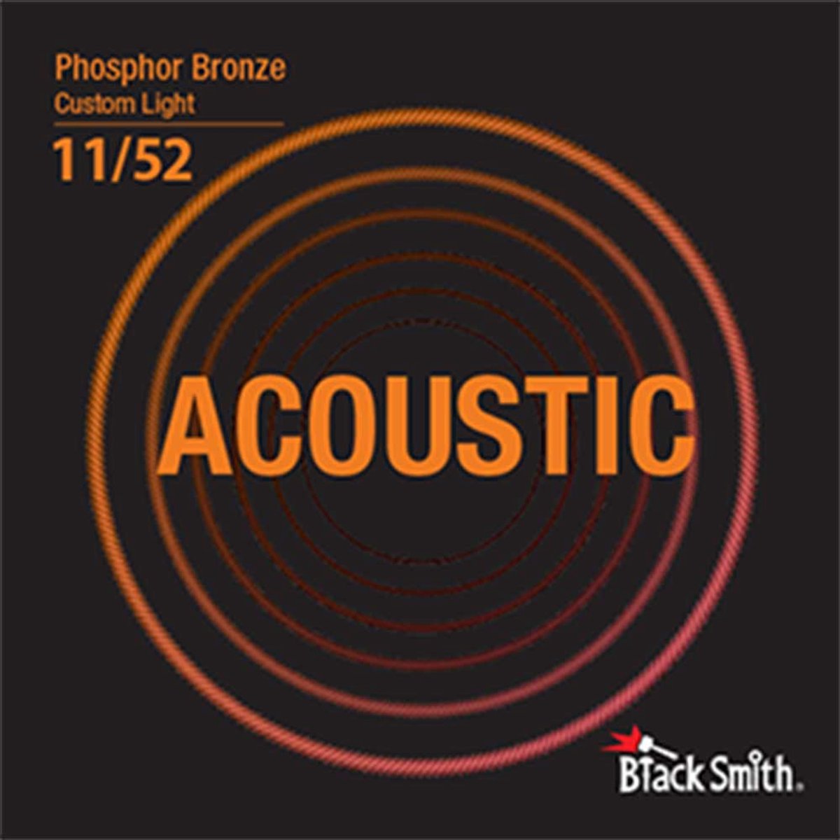 BlackSmith PB-1152 Akoestische Gitaarsnaren Phosphor Bronze (11-52)